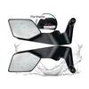 Motorcycle Shockproof Rear View Mirror Offering Clear Sightlines Increased Safety for Speed Enthusiasts Long Rides 2pcs