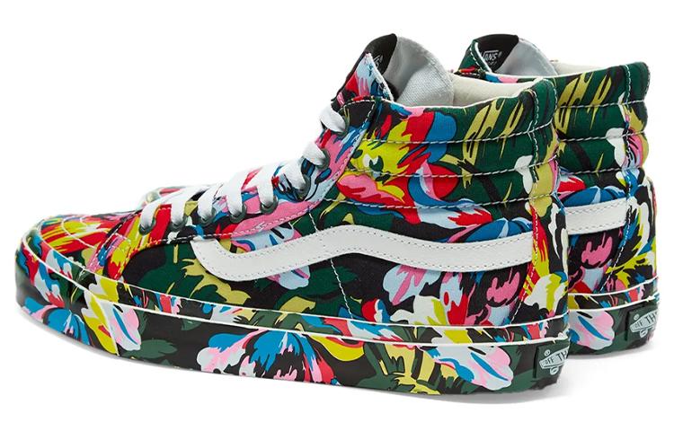 Men's Sneakers Vans Sk8-Hi KENZO Floral Green Floral Green/True White