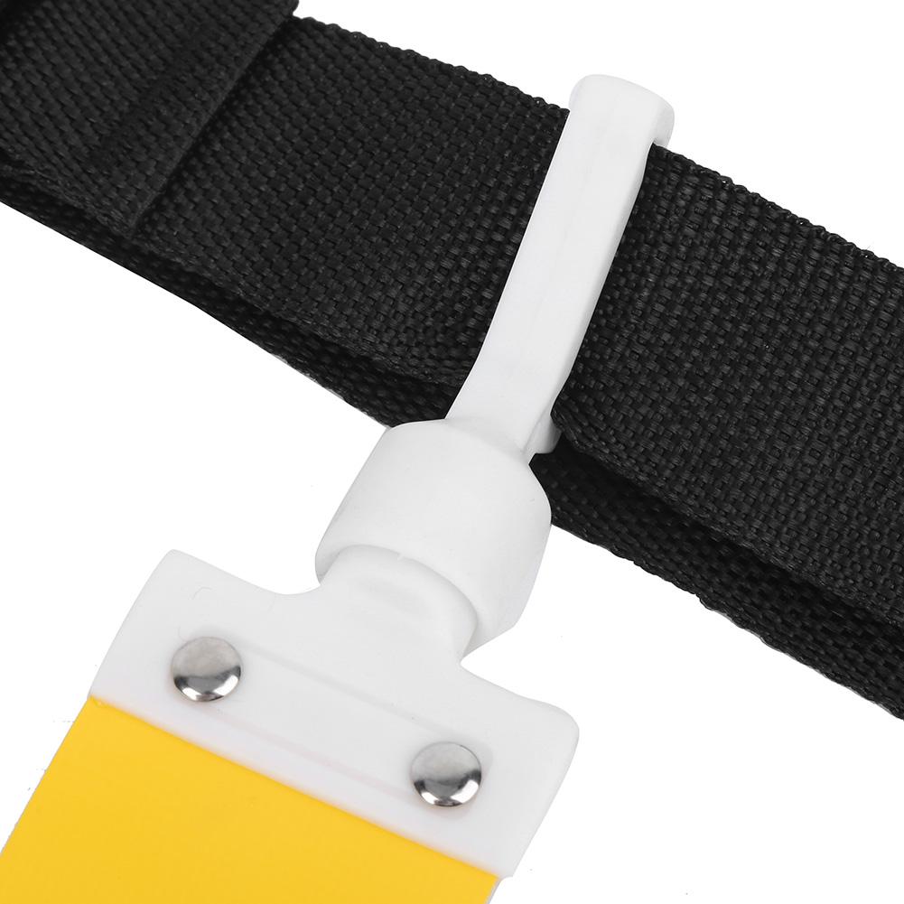PVC Nylon Air Burden Pressure Release Buckle Sports Soccer Belt Football Waist Tag