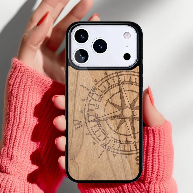 Natural Bamboo Wood pattern Phone Case for iPhone 17 Air 16e 15 14 13 Pro Max Back Cover for 12 11 Pro Coque