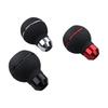 Universal 5-Speed Leather Car Gear Shift Knob Head Stick Shifter Lever Hand Ball With 8/10/12mm Screws for Manual Transmission