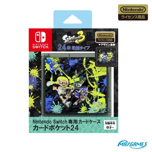 

[Лицензированный продукт Nintendo] Чехол для карты Nintendo Switch Card Pocket 24 Splatoon 3