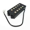 Electric Bass Pickup Mini 5 Strings Bass Neck Bridge Pickups with Mounting Screw