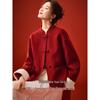 Manteau en laine double face pour femme, nouveau style chinois
