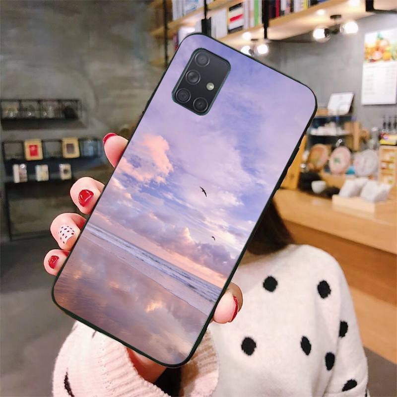

Pretty Clouds Cute Phone Case For Samsung Note 8 9 10 20 Case For Note10Pro 10lite 20ultra M20 M31 Funda Case samsungM51