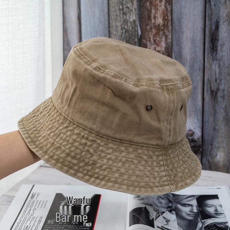 Unisex Washed Bucket Hat - Universal Outdoor Sun Protection for All Seasons