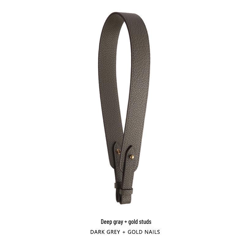 Pasek do torby A-30 ze skóry naturalnej z krowiej skóry: Akcesorium Pasek na Ramię do Koszyka na Zakupy i Torebek Podpachowych