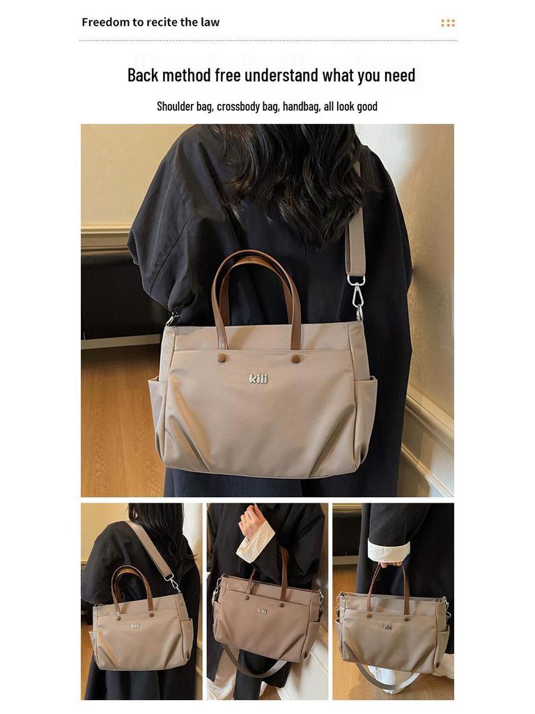 14" Wasserdichte Laptoptasche für Damen - Langlebige, geräumige Business-Aktentasche Handtasche