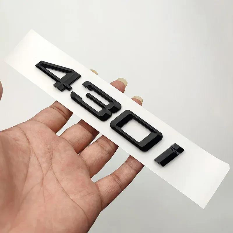 Car Sticker For F32 F33 G22 G26 416i 418i 420i 425i 428i 430i 435i 440i ABS Car Trunk Badge Sticker Letter Emblem Accessories