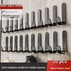 Strong Adhesive No-Punch Wall Hooks for Kitchen & Bathroom - No-Trace, Heavy-Duty Hanging Solution