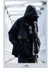 AOGZ Unisex Hooded Windbreaker for Spring/Autumn 2024 - Functional American-Style Jacket