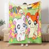 Hamtaro-themed blanket, Warm Coziness Couch Sofa Bed Blanket Home Decor
