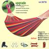 Canvas Hammock for Camping - Anti-rollover Design, Single/Double Person, Outdoor Swing with Curved Support