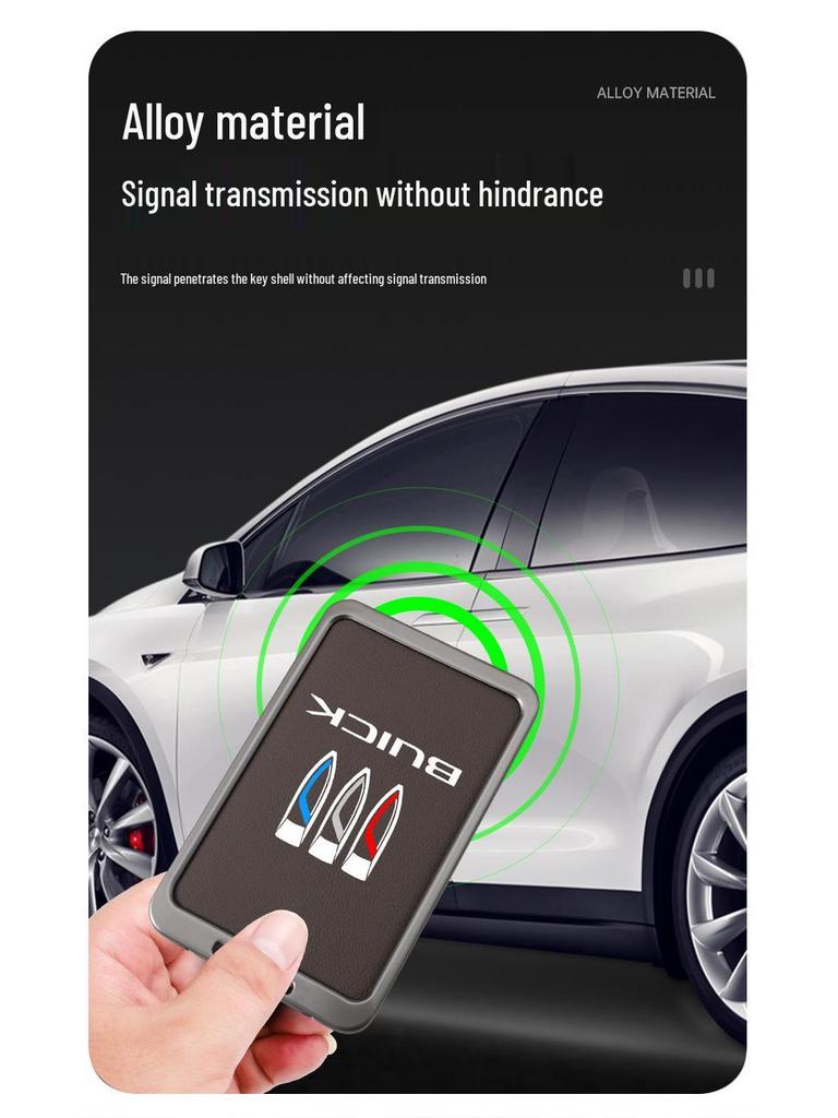 Compatible with 2023 Buick LaCrosse E5 Key Case NFC Holder, Protective Shell for Men and Women