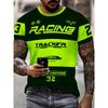 Summer 3D Printed Large-sized Men's T-shirt - Quick-drying Breathable Loose-fitting and Comfortable Suitable for Daily Wear