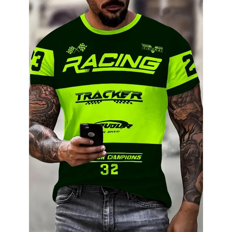 Summer 3D Printed Large-sized Men's T-shirt - Quick-drying Breathable Loose-fitting and Comfortable Suitable for Daily Wear