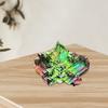 Decorarea turnului cristalin de bismut Vindecare Piatra naturala Echilibrare energetica Chakra Terapie Meditatie Ornament piramidal de bismut din metal