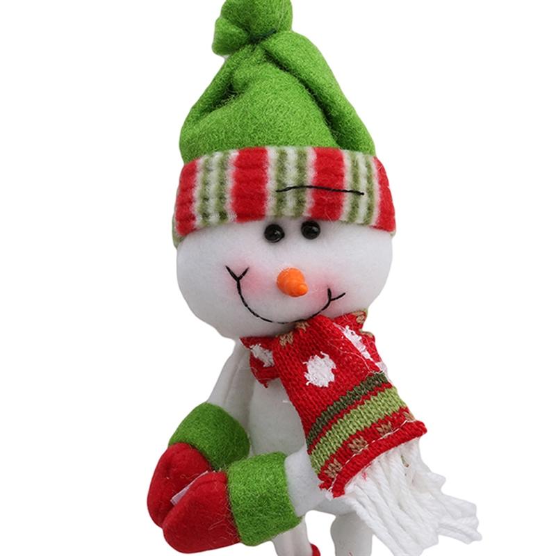 Elf Wine Bottle Dust Cover Ornaments Snowman Champagne Bottle Set Bar Restaurant Decorative Xmas Christmas Party Home Decoration