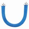Parrot Pet Bird Rough Surfaced Wooden Perch Stand Rack Cage Toy for Beak Paw Grinding Blue