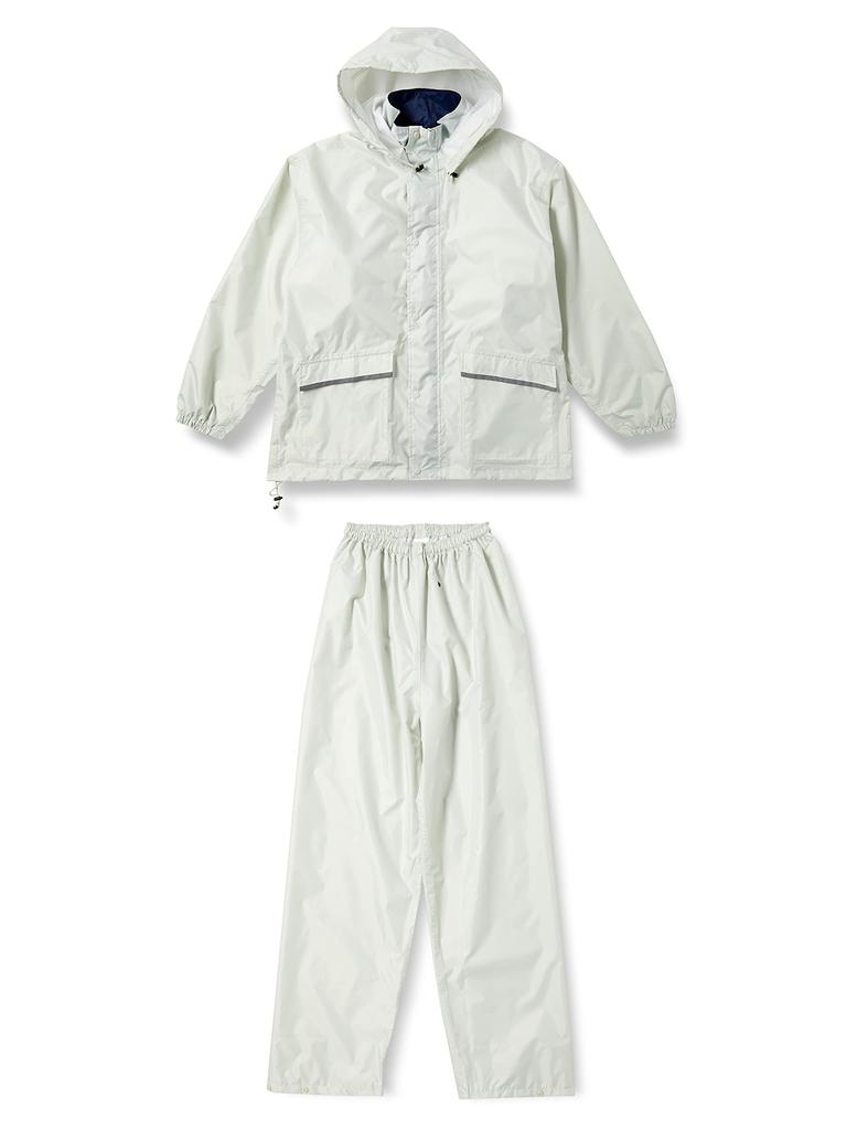 Winter Cherry Waterproof and Breathable Fully Mesh-Lined Advent Rain Suit Set, Silver, Size Small