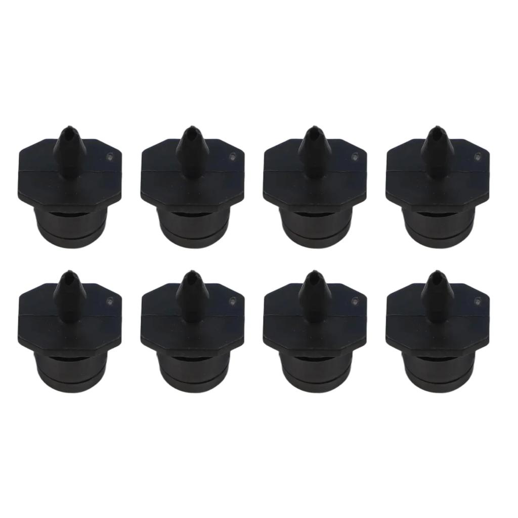 Adjustable Drip Irrigation Drippers Pack of 50 with 360 Degree Water Flow for Precision Watering In Plants and Lawns