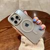 Luxury Magsafe Transparent Case For iPhone 16 15 14 13 12 11 Pro X XS XR Max Mini 7 8 Plus SE 2022 Magnetic Wireless Charge Cover