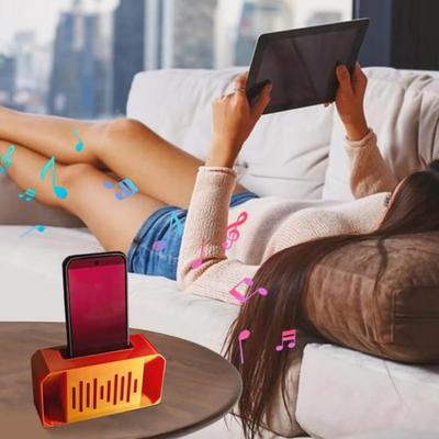Zesilovač telefonu Pasivní reproduktor 3D tištěný stojánek na telefon Přenosný zesilovač telefonu Není nutné nabíjení Zesilovač zvuku telefonu pro mobilní telefon