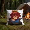 007n7 Pillow Cover Polyester Square Cushion Case 45 Cm Decorative for Home Couch Bed Car Decor