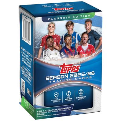 2025-26 Topps UEFA Compétitions de Clubs Football - Boîte Valeur Scellée d'Usine