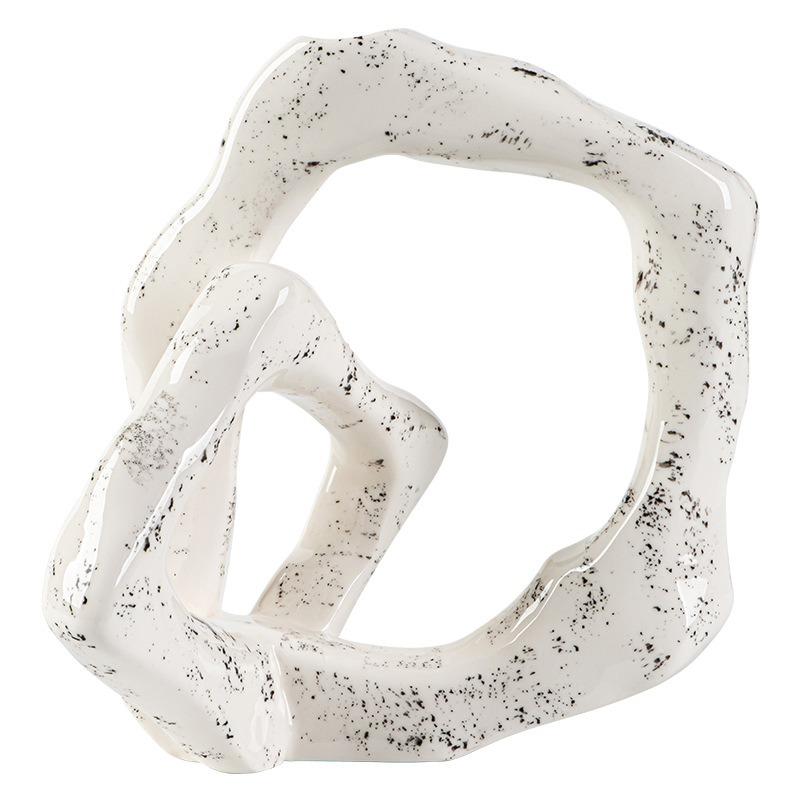 Modern Creative Special-shaped Vase Ceramic Living Room Entrance Wine Cabinet Decoration Home Creative Nordic Decorative Pieces