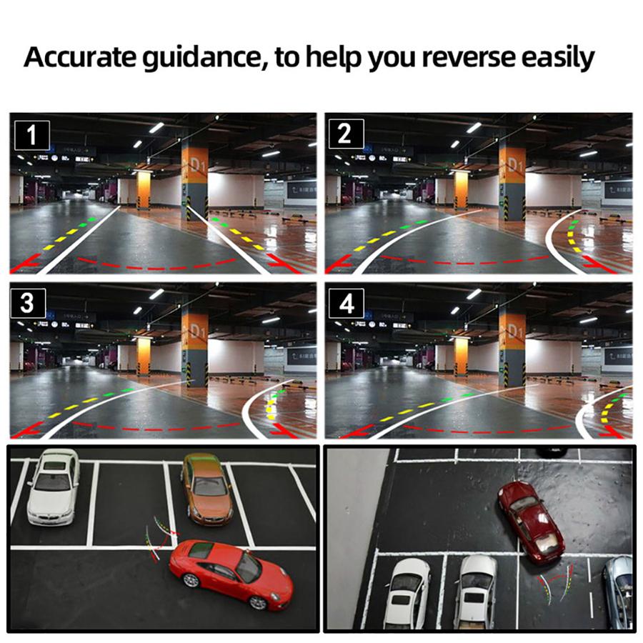 Car Rear View Camera w/Dynamic Trajectory For Chevy Epica Lova Cruze Lacetti HHR