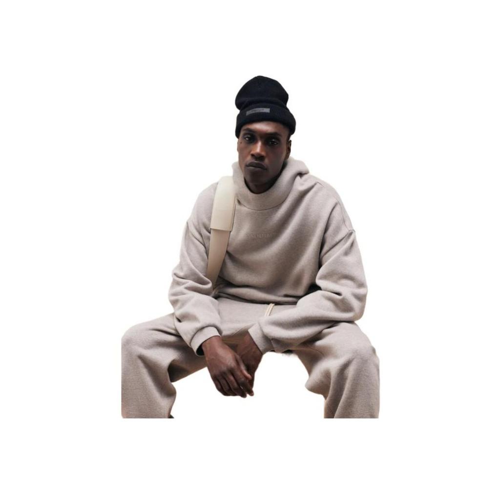 Fear of God Essentials Hoodie Core Heather Men Tops Brown 192BT232054F