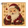 Relaxing Hobby for Adults Xmas Faux Pearl Painting Kit, Christmas 3D Art DIY Winter Scene Set Holiday Craft Project Adults, Festive Home Wall Decor