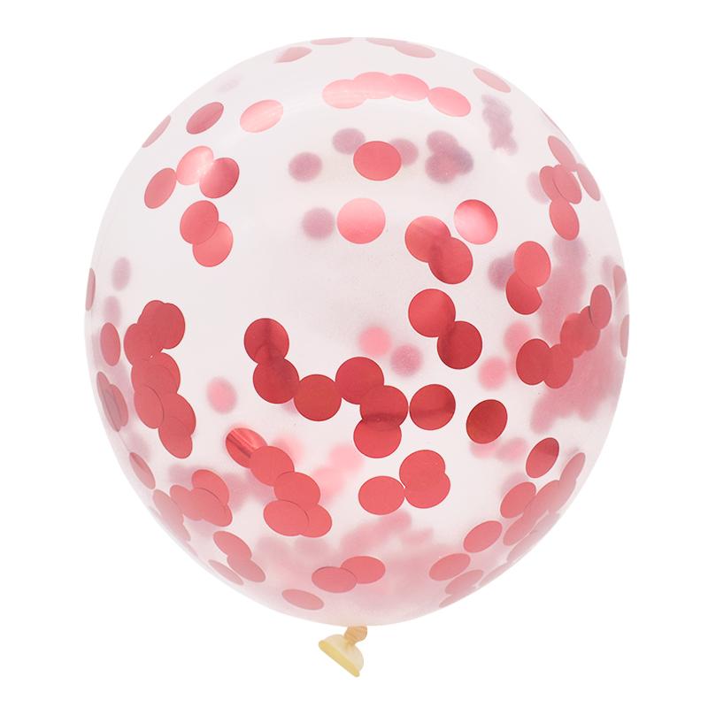10pcs 12inch Glitter Confetti Latex Balloons Clear Transparent Ball Baby Shower Birthdy Party Wedding Decoration Air Globos