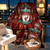 Liverpool Football Club Print Blanket - Soft & Comfortable, for Bedroom, Travel, Sofa, Home Decoration - Birthday Christmas Gift for Friend
