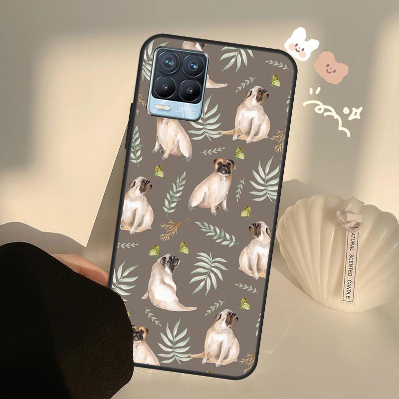 Tigers Leopards tropical leaves Case For Realme GT7 Pro GT6 C65 C67 C61 C53 C55 C51 C25 C63 C71 C75 11 12 13 14 15 Pro Plus