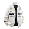 New trendy pu leather jacket jacket leather jacket versatile locomotive jacket spring and autumn men's locomotive clothing top men's clothing