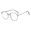 Blue Light Blocking Myopia Glasses Metal Frame for Men/Women Nearsighted Eyeglasses