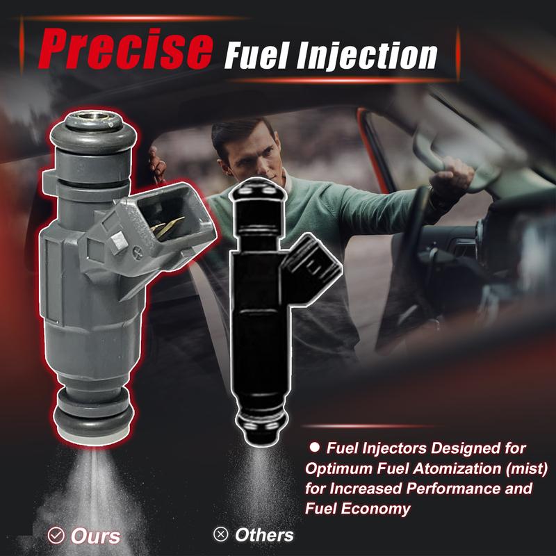 4PCS 0280156262 Fuel Injectors For Geely Kiong MK LG CK CK2