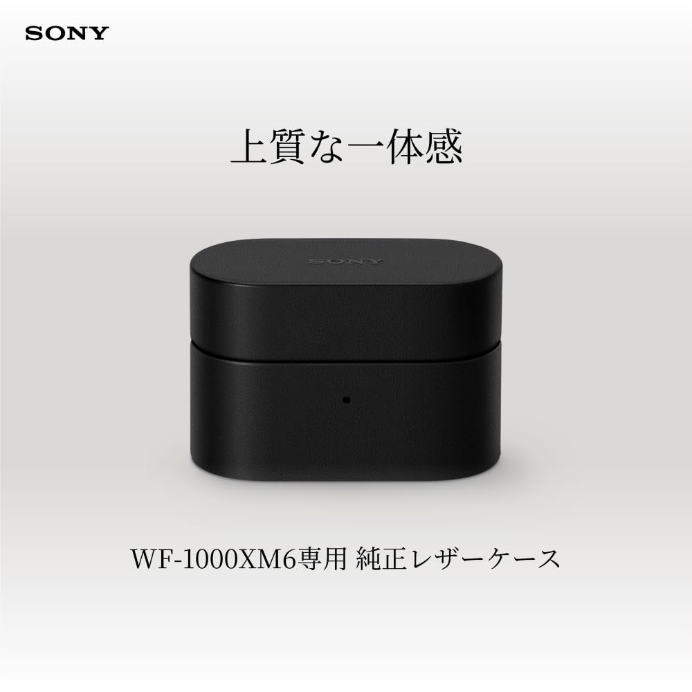 Sony Case Black WF-1000XM6 Cover, (HAC1000XM6CBC)