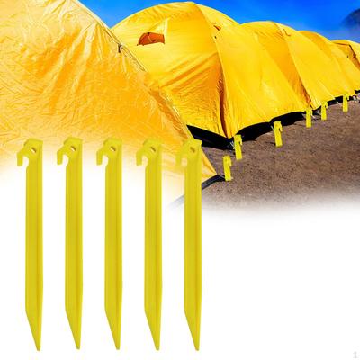 5 Pieces Tent Stakes Garden Nails Durable Pegs Awning Shelter Ground for