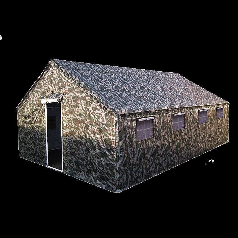 Chuanjunxing Heavy-Duty Dual-Use Canvas Tent 5x4m, 8-Person