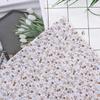 7Pcs Cotton Pre-cut Fabric Coffee Dot Floral Design Polka Dot Cloth  Hand Sewing Creation