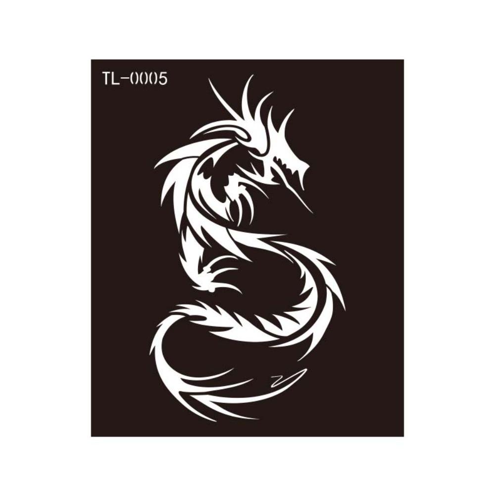 

Hollow Henna Tattoo Template Mehndi Stickers Temporary Tattoo Body Art Sticker Men/Women TL 0005