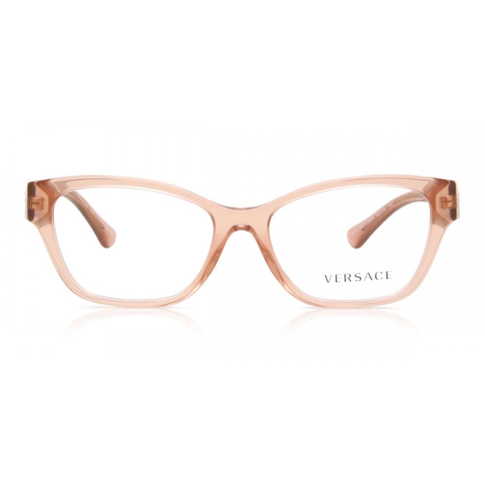 

Versace Ve3344 5434 Women Eyeglasses Transparent Pink/52