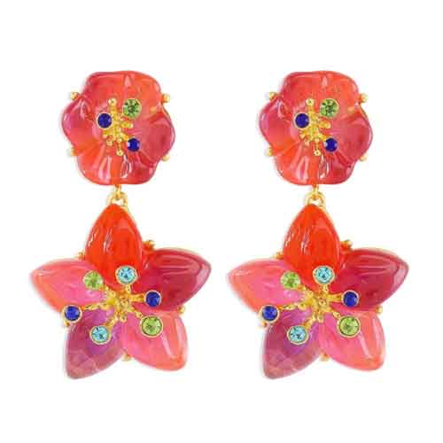 Elegant Women Men Fashion Classic Crystal Pendant Earrings For Women Girls Vintage Palace Style Gorgeous Ear Rings Jewelry