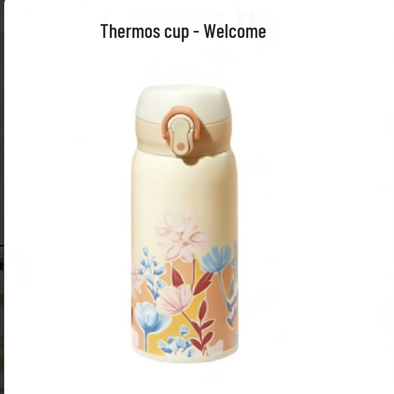 

Wansl Silk Scarf & Thermos Gift Set