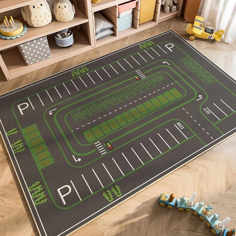 Kids Number Rug Educational Toy Non Slip Easy Clean Nursery Playroom Activity Center Decor Learning Mat Children Carpet Fashion