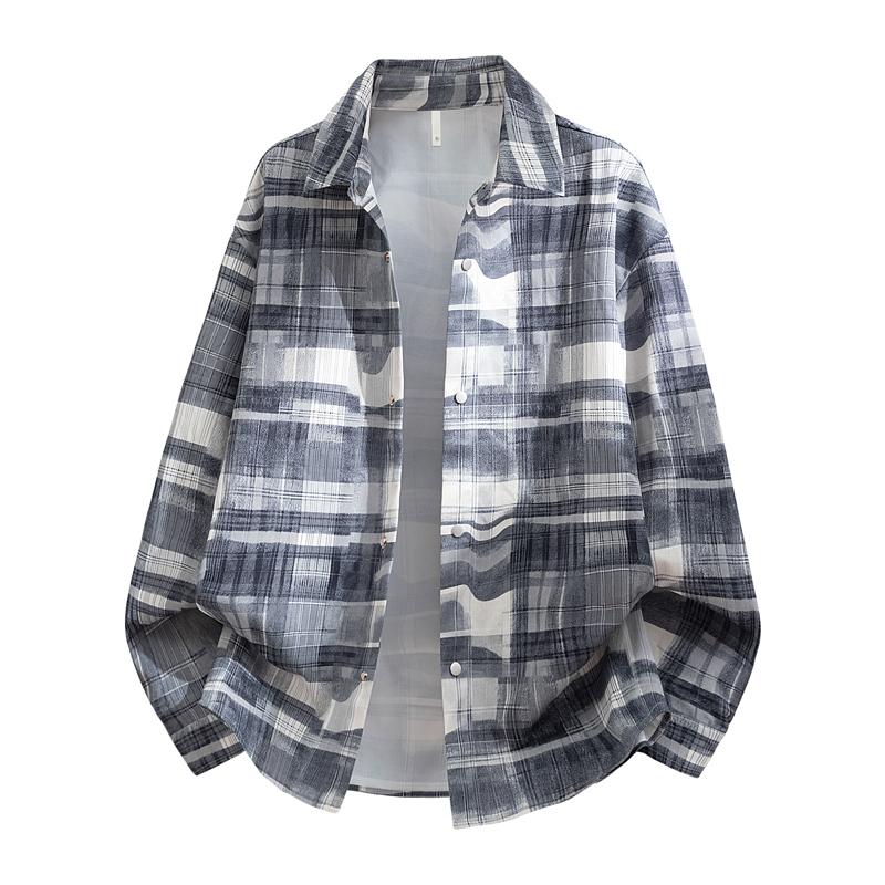 Autumn Men's Shirt, Men's Coat, Men's Loose Casual Shirt