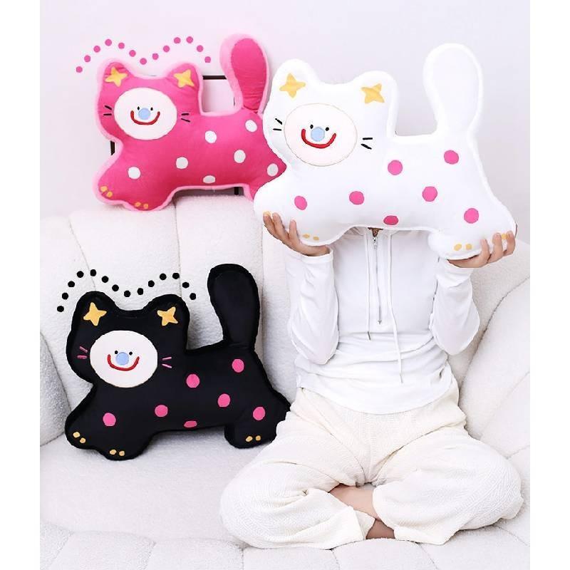 Adorable Plush Cat Pillow Soft Stuffed Animal Toy Perfect Gift For Kids